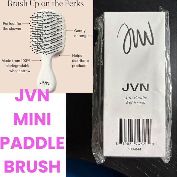 JVN Other - JVN Mini Paddle Wet Brush 1004144 BNIB‎